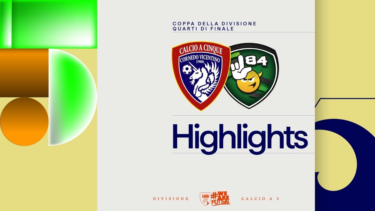 Futsal Cornedo-L84 Torino 4-3 | Gol e highlights | Coppa della Divisione 2025/2026 | Quarti