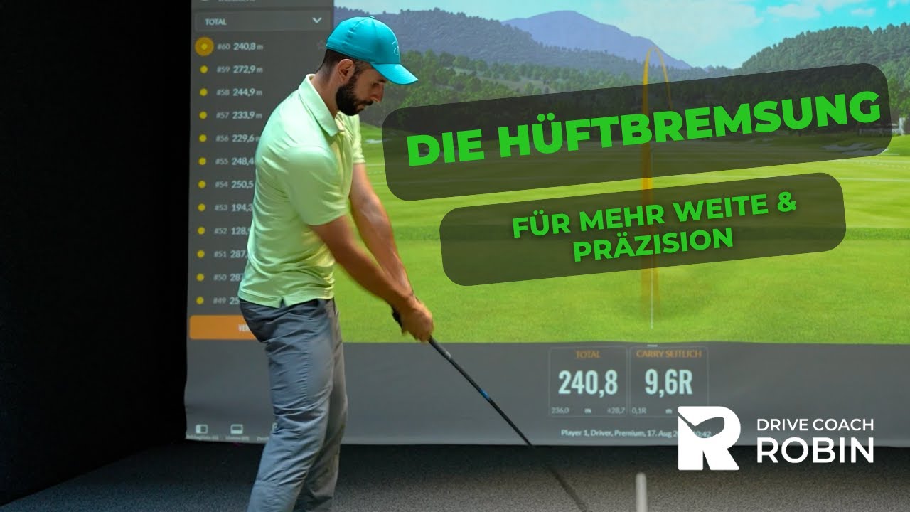 die Hüftbremsung für mehr Schlagweite & Präzision