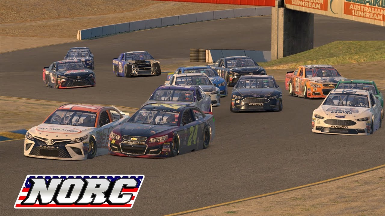 IRacing: My First Road Course Race In A NASCAR Cup Car