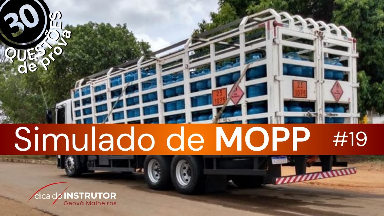 SIMULADO DE MOPP com resposta e gabarito #19