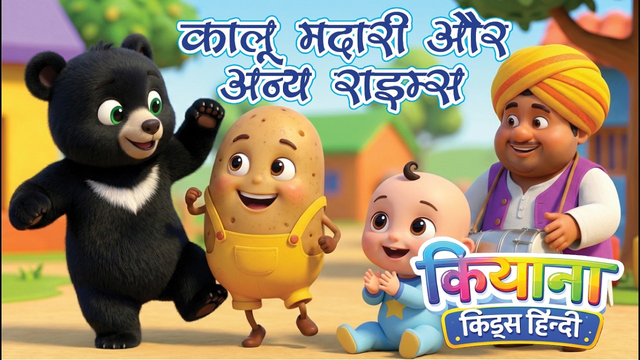 Hindi Rhymes Mashup 2026 | Action Rhymes for Kids Hindi | Preschool Rhymes 2026 | Kiyaana Kids Hindi