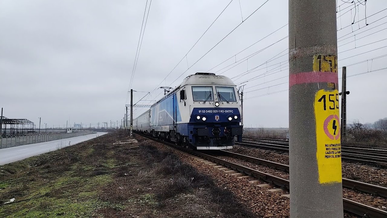 Trenuri si Activitate feroviara in gara Caracal