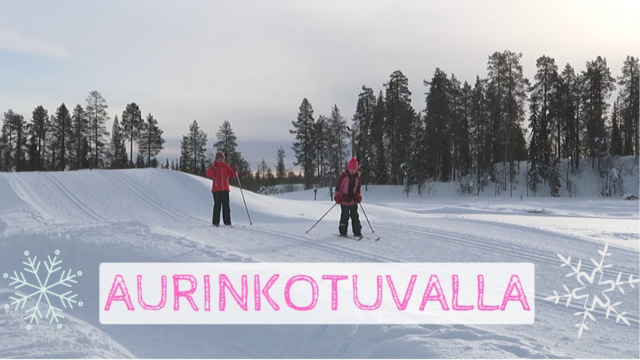Hiihtoloman vika päivä | Nähtiinpäs poroja :)