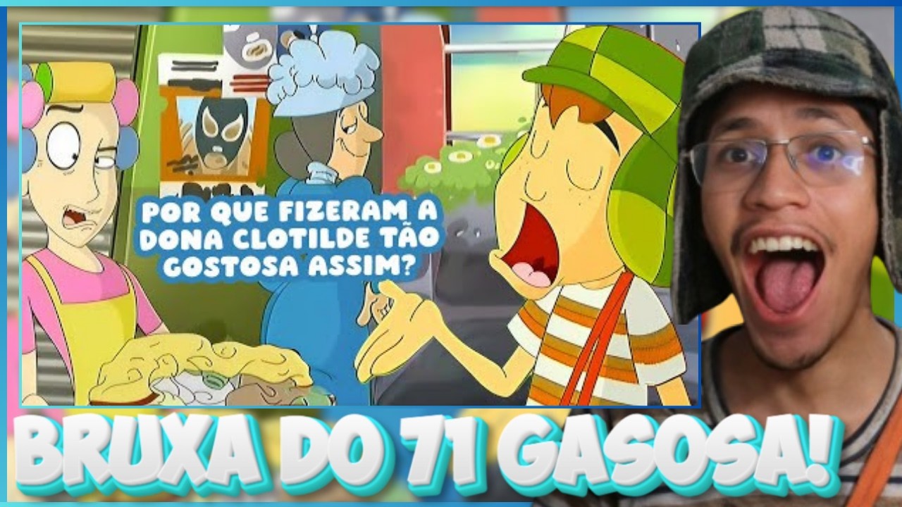 REACT O DESENHO DO CHAVES É UM REPETECO DAS PIADAS DO SERIADO ORIGINAL?