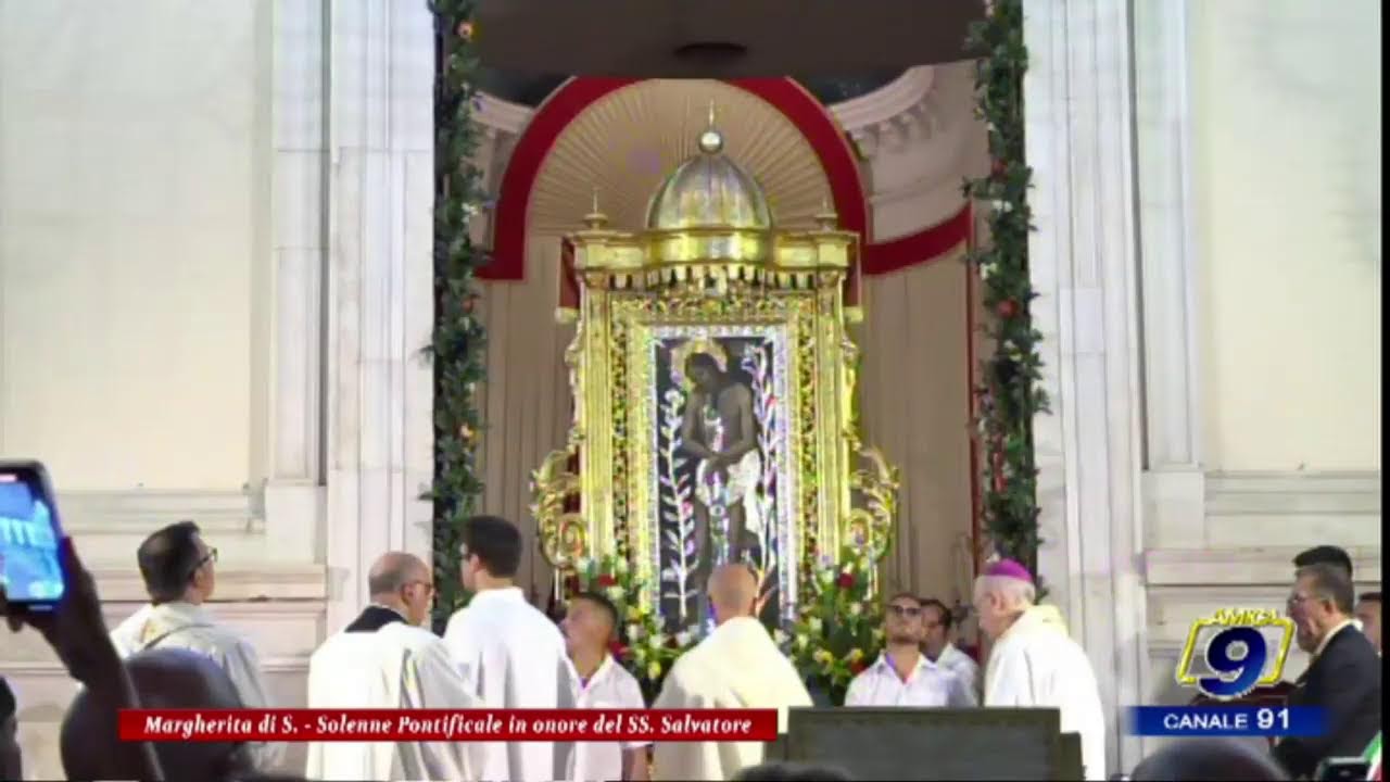 IN DIRETTA - Margherita di Savoia - Solenne Pontificale in onore del Santissimo Salvatore 06/08/2024