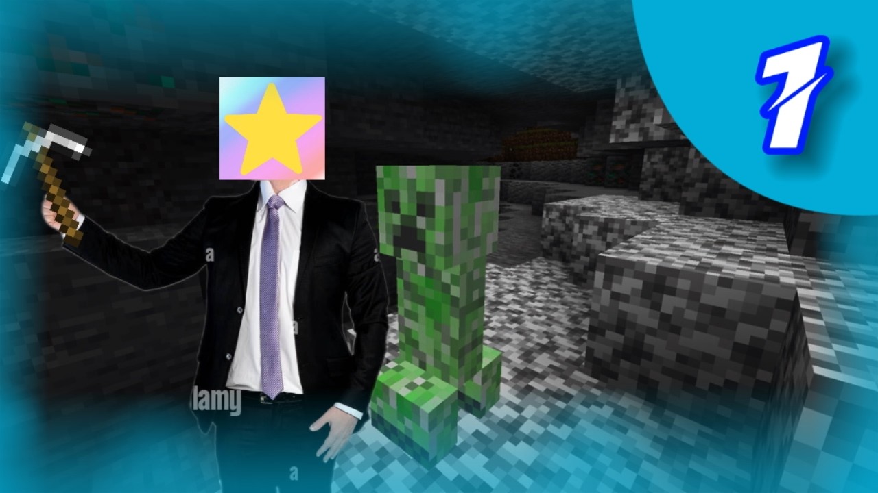 The Creeper's Tryna Steal All Our Stuff Again | Minecraft #1