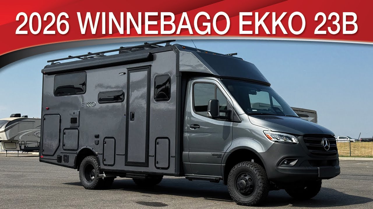 2026 Winnebago EKKO 23B Off Road Class C Built On The Sprinter Chassis