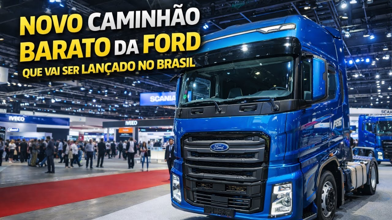 FORD SURPREENDE E LANÇA CAMINHÃO BARATO E ROBUSTO QUE VAI DOMINAR O BRASIL VAI AJUDAR OS CAMIONEIROS