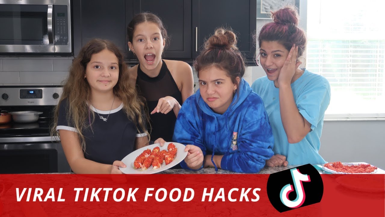 WE TESTED VIRAL TIKTOK FOOD HACKS | SISTER FOREVER