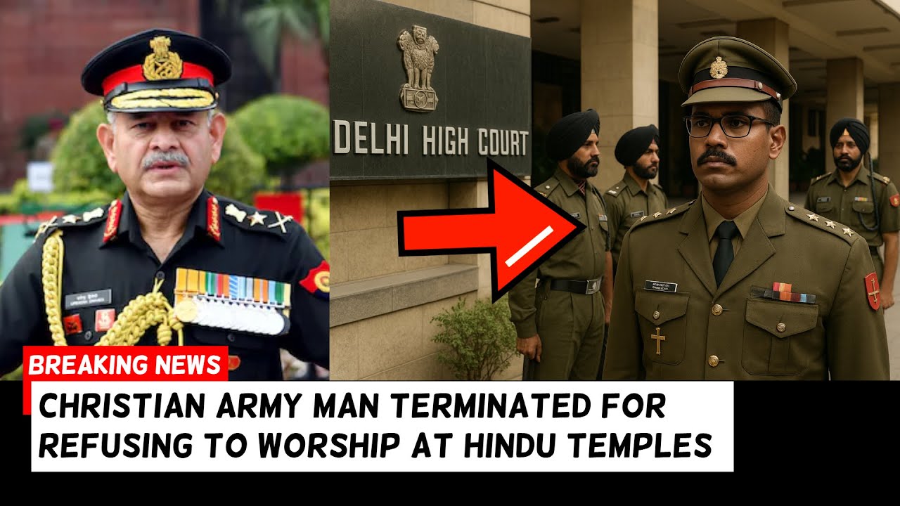 Christian Indian Army Officer Terminated For Refusing To Worship At Hindu Temples