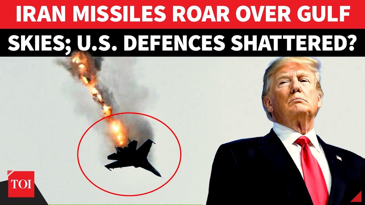 'U.S AIRCRAFT BLOWN TO PIECES': Iran Drops UNSEEN VIDEO Of Missiles Tearing Through Gulf Fighter Hub