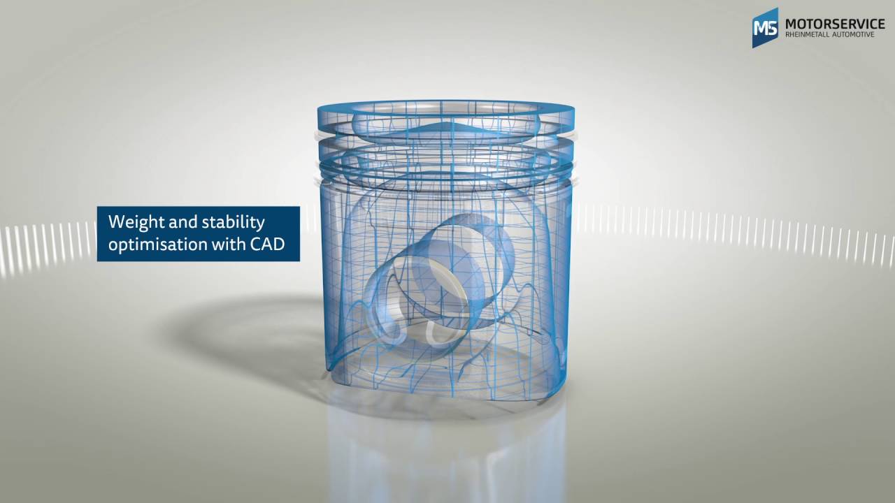 How pistons work (3D animation) - Motorservice Group -