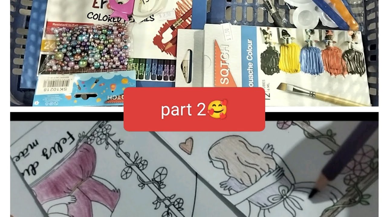 ترند التلوين بس على طريقتنااناواغلى رفيقة بنوتي❤️الجزء التاني ⚘️