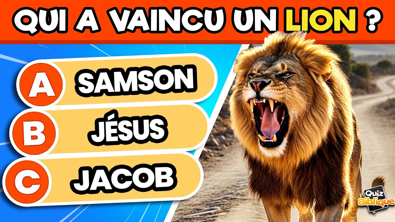 ✝️ 30 Questions Bibliques de niveau Moyen et Difficile | Quiz Bible