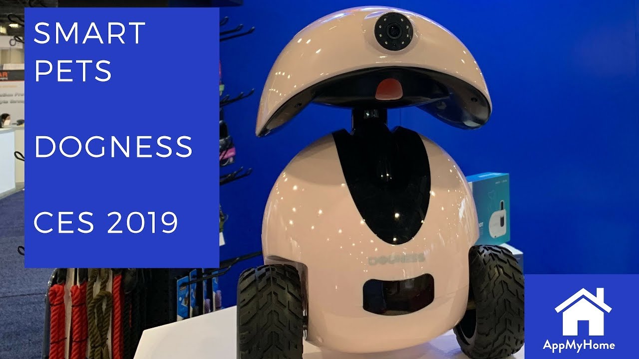 CES 2019 Dogness Smart Pet Products especially the robot dog