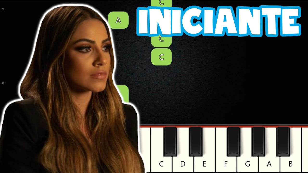 A Ele a Glória - Versão Gabriela Rocha | Piano e Teclado Iniciante | Nível Fácil | Tutorial