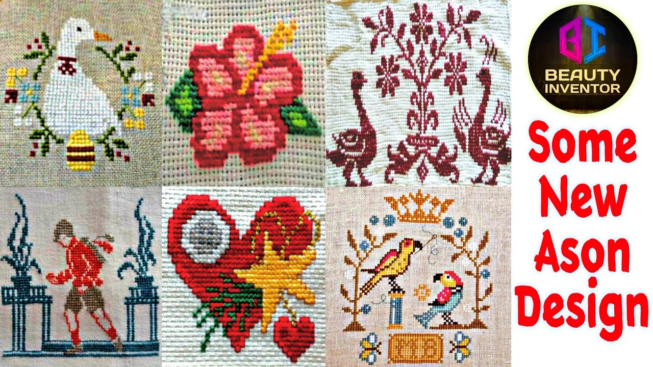 New Cross Stitch Ason Designs for Everything