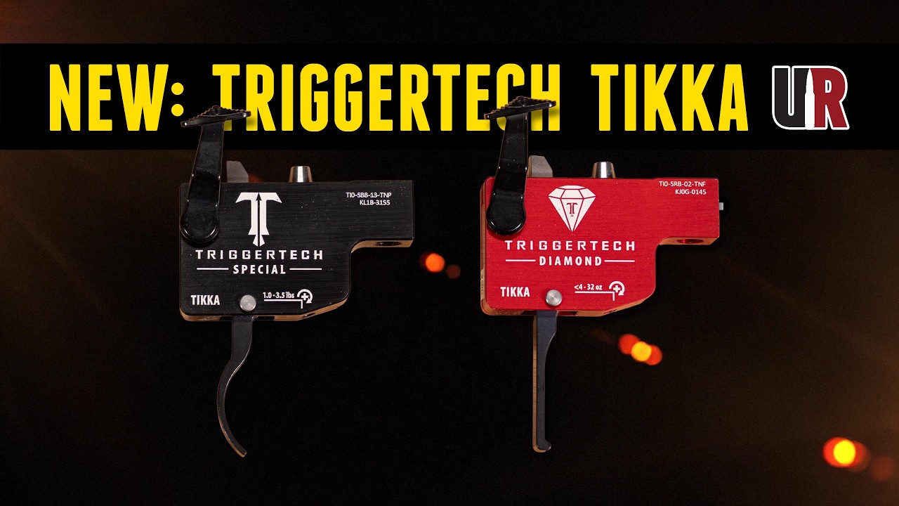 NEW TriggerTech Tikka Triggers: Special & Diamond