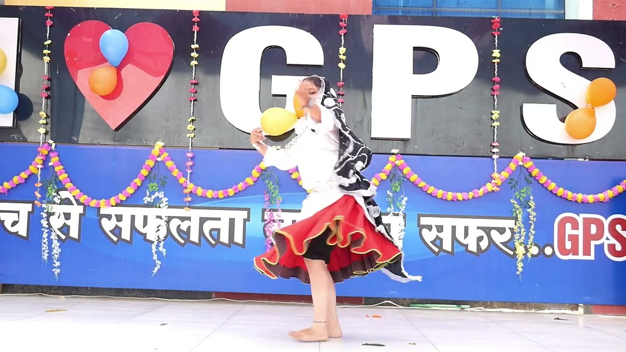 M gori tu kala na mary jhot barbara ki dance  farewell at gps gudhagorji