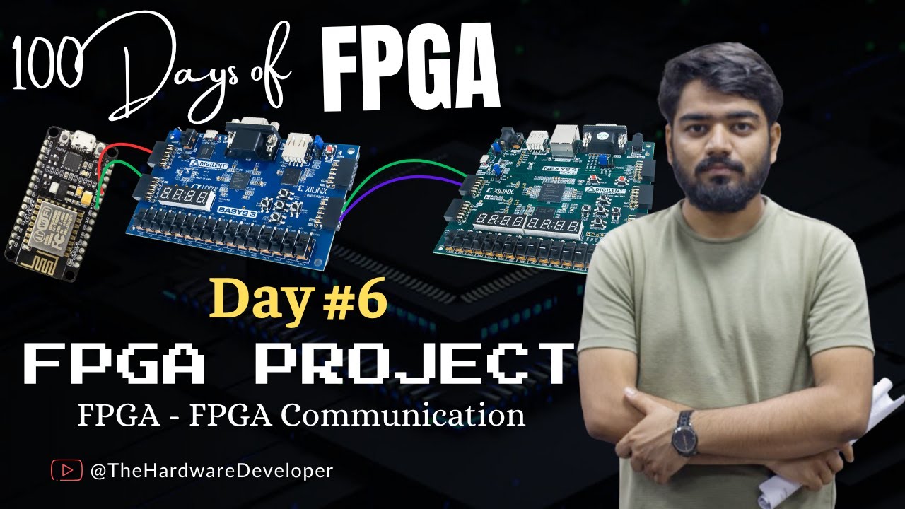 Проект по обмену данными на FPGA с использованием мультиплексоров и демультиплексоров | 100 дней ...