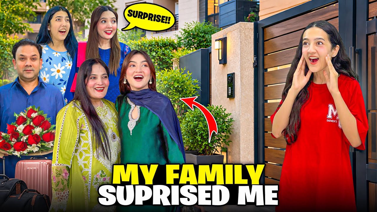 My Family Surprised Me In Karachi! 😭❤️| New Apartment Final Krlia 😍| Sistrology 