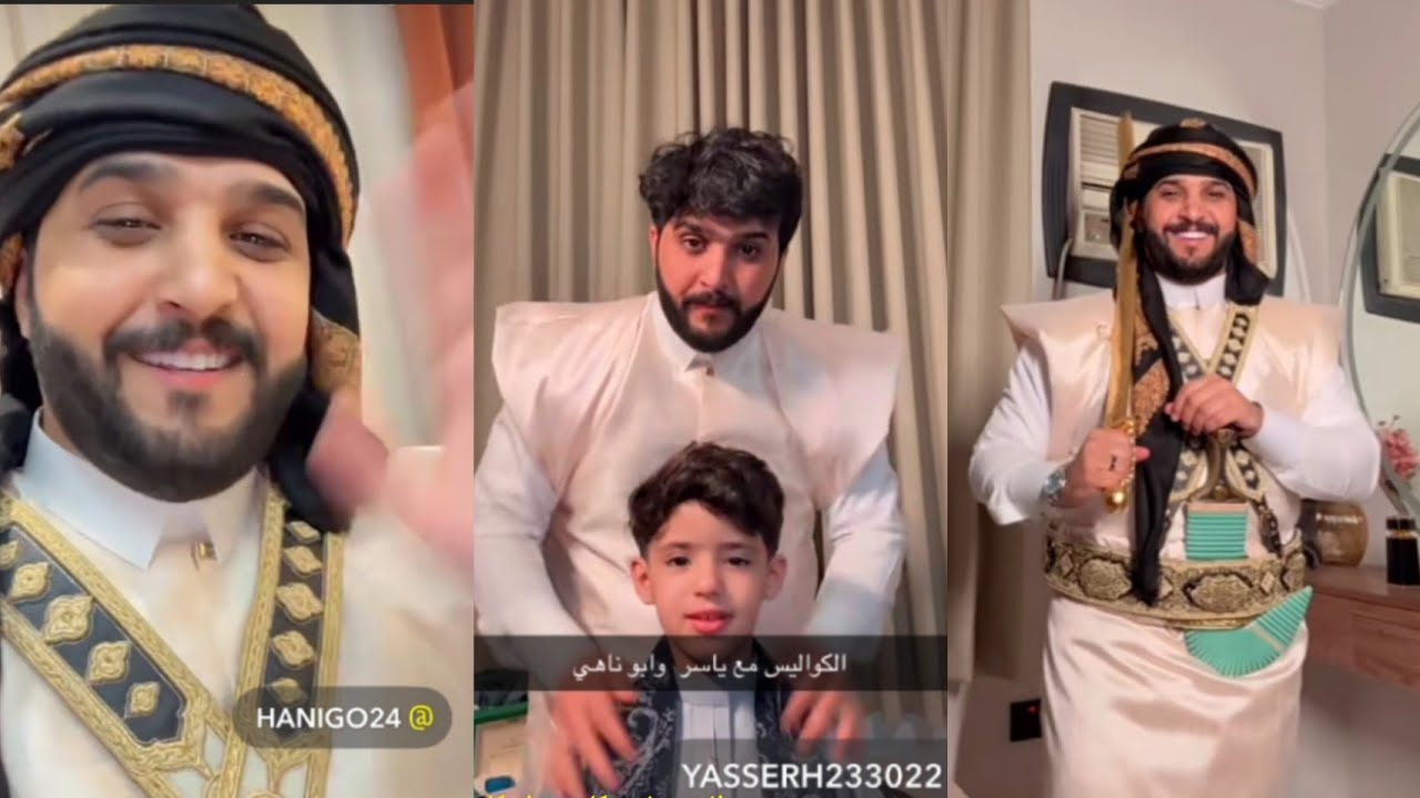 عبد الخالق بالزي اليمني وبنروح القاعة🔥يوم زواجي