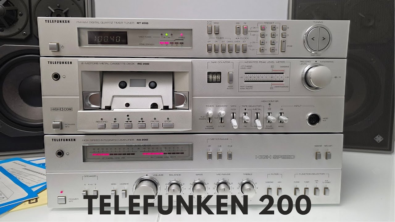 История одного комплекта Telefunken 200