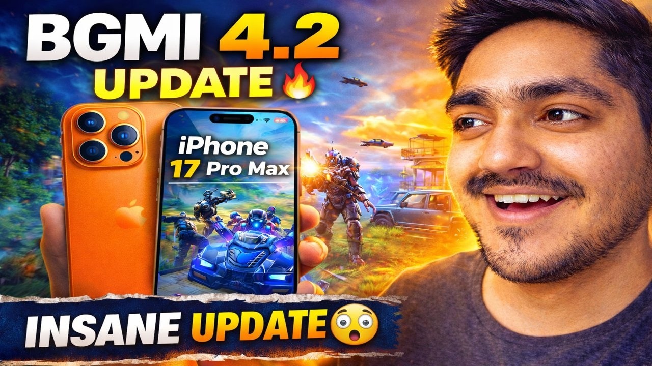 🔥iPhone 17 Pro Max BGMI 120FPS Gameplay🔥 Real Performance Test