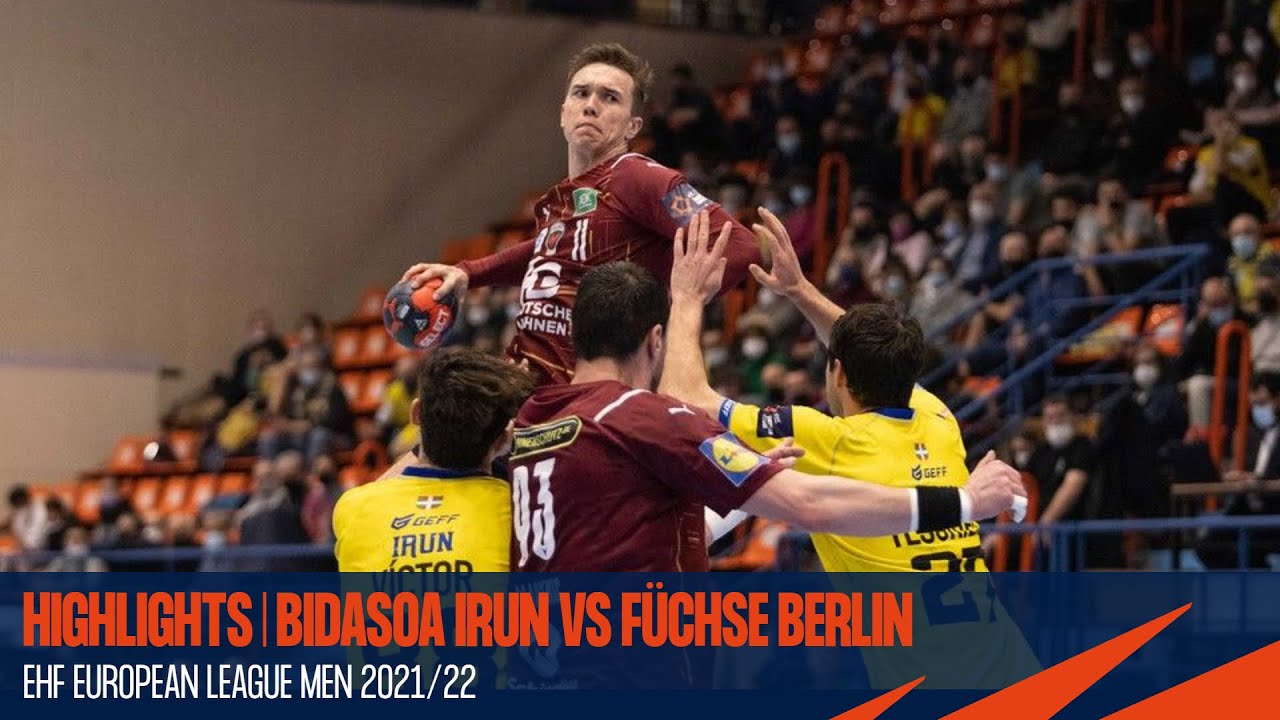 HIGHLIGHTS | Bidasoa Irun vs Füchse Berlin | Round 9 | EHF European League 2021/22