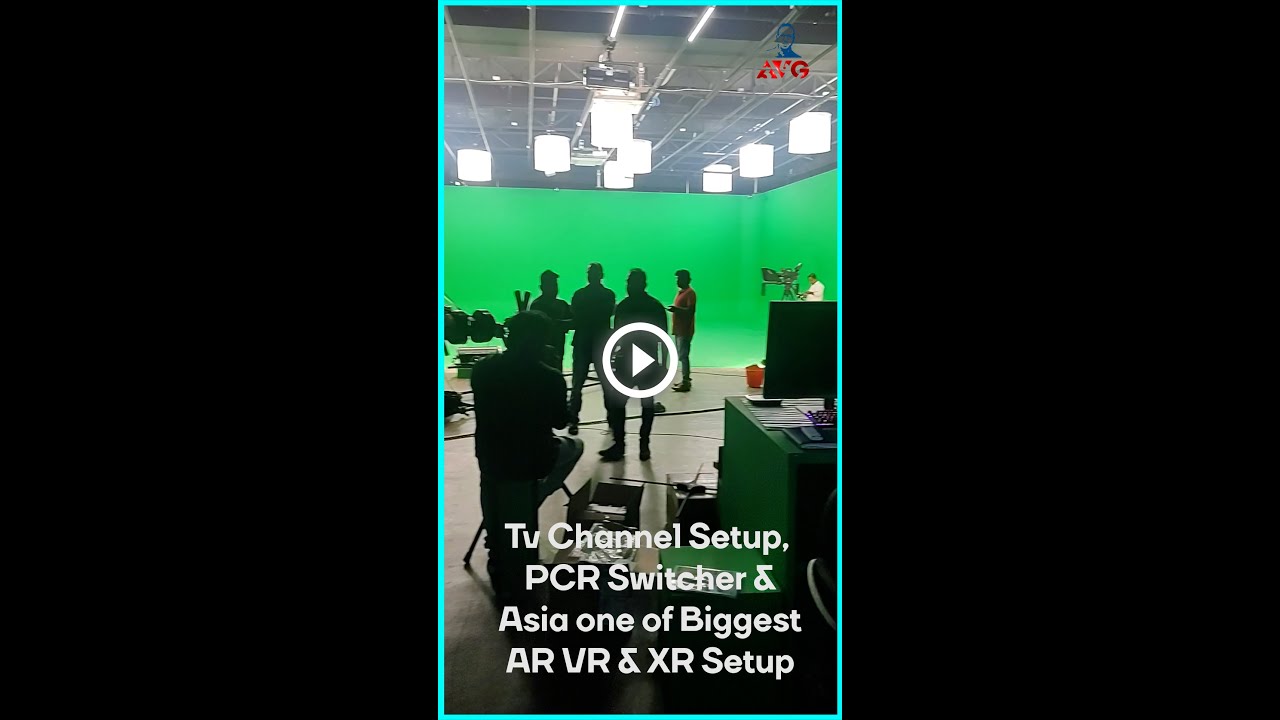 Tv Channel AR VR Setup with latest technology RedSpy and latest Switcher