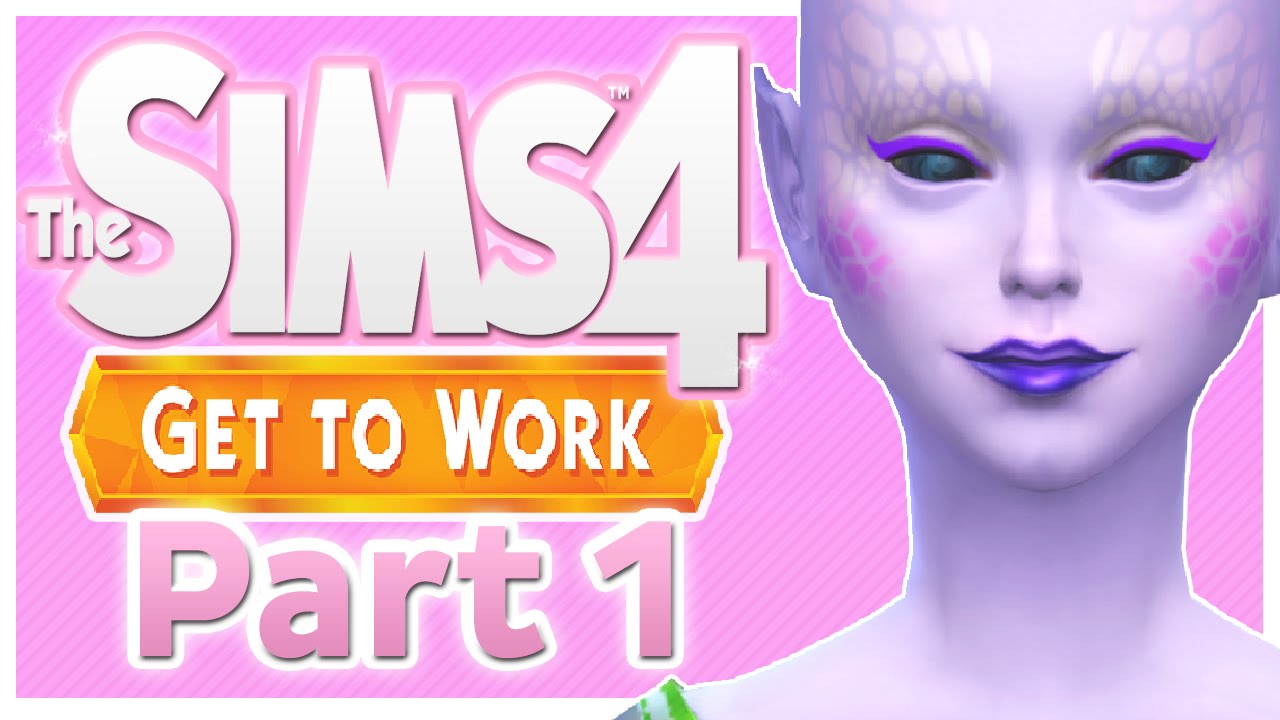 Давайте поиграем: The Sims 4 На работу! (Часть 1) — Чужой