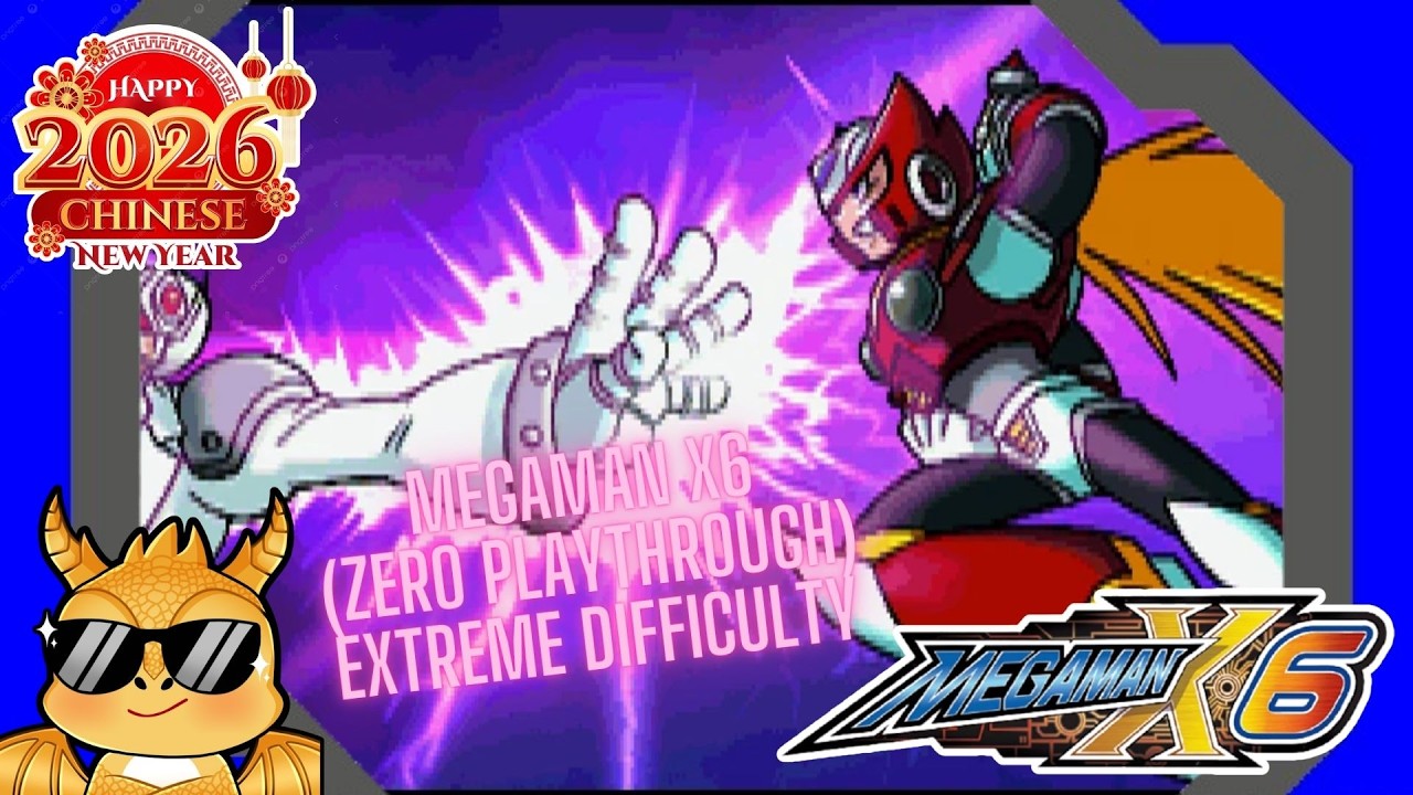 [V] [EN/ID 🔴LIVE 21-FEB-2026 Happy Chinese New Year 2026] Mega Man X6 | Rockman X6 Zero Playthrough