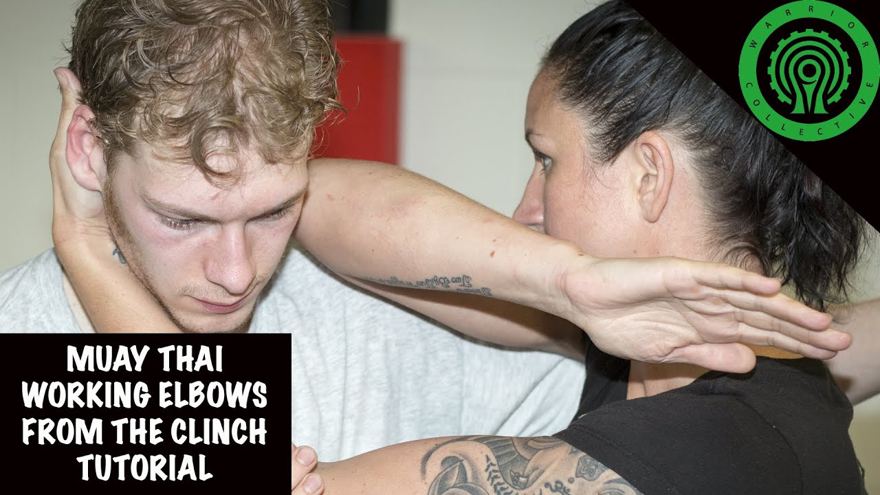 Muay Thai Working Elbows from the Clinch Tutorial