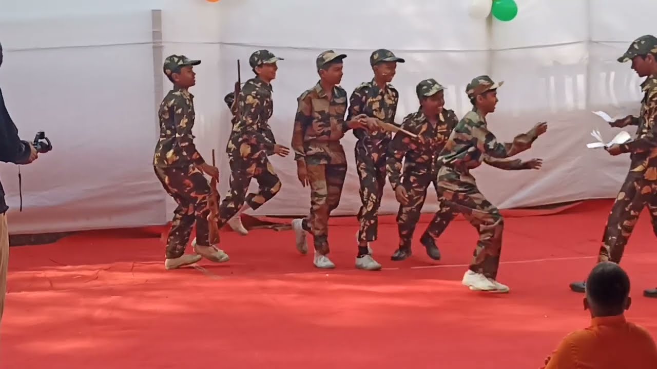 Life of an Army || Rodgers English school || Republic day celebration 2024