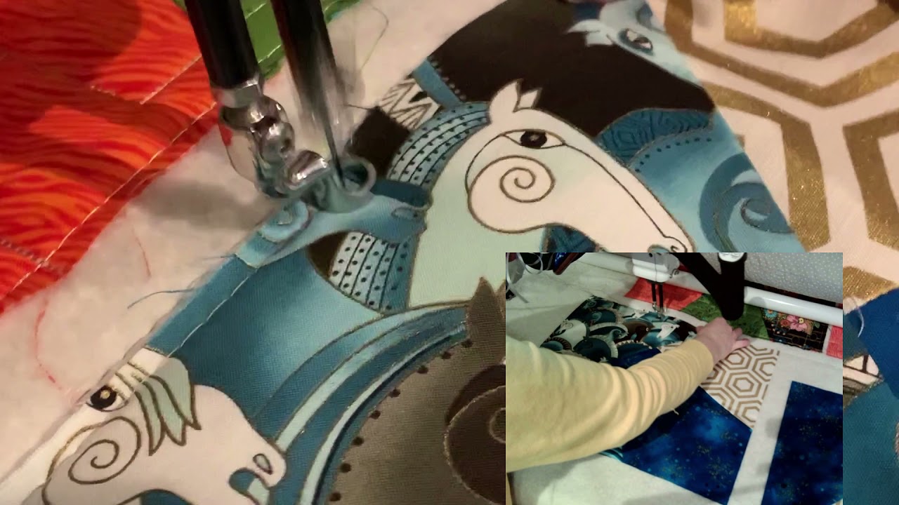 Quilt Maker Pro 18: Basting with Channel Locks