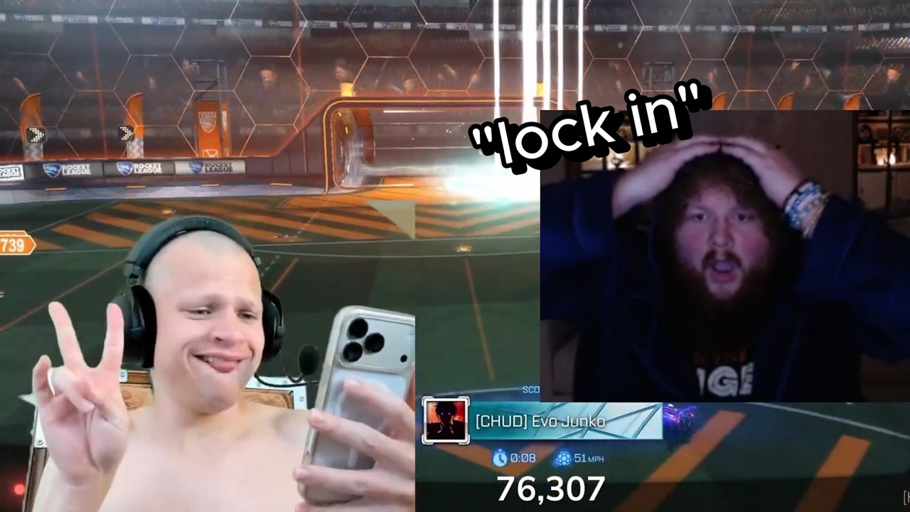 Jynxzi, Caseoh & Moist Critical Play Rocket League Again...