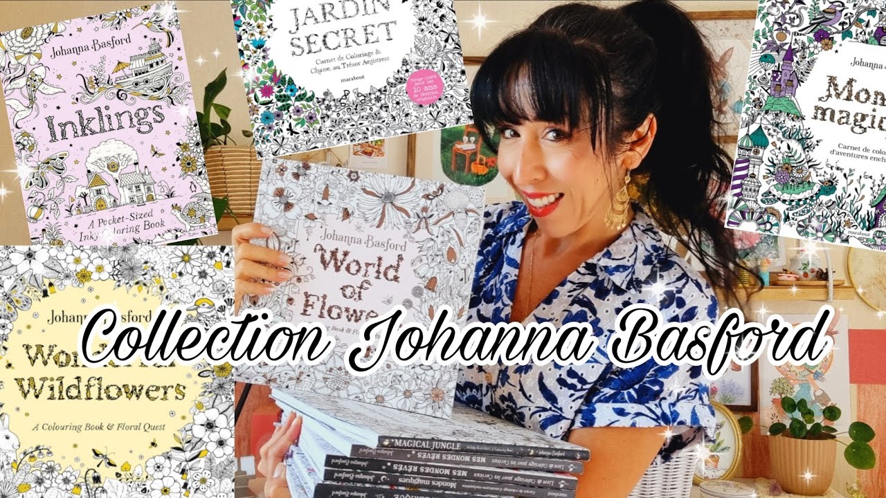 Collection Johanna Basford 🌸✨️🍄