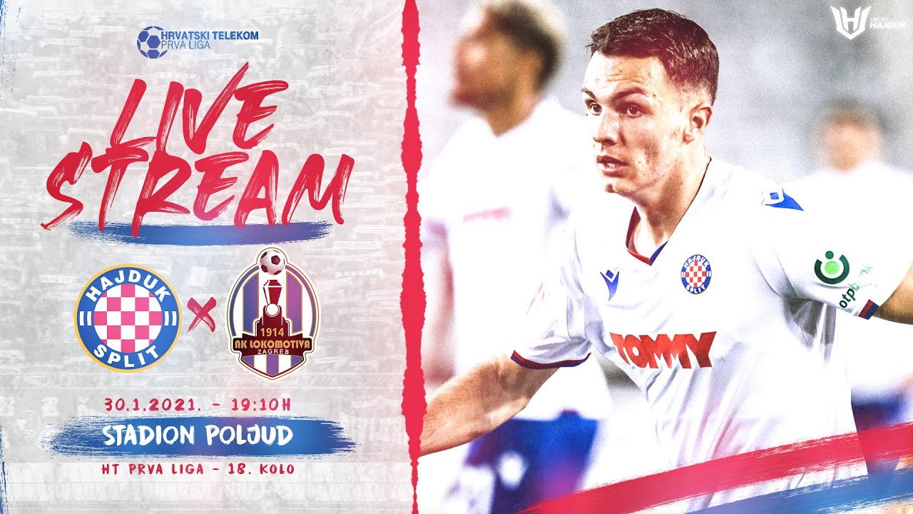 UŽIVO PRIJENOS | Hajduk - Lokomotiva | Veliki Hajduk 2021