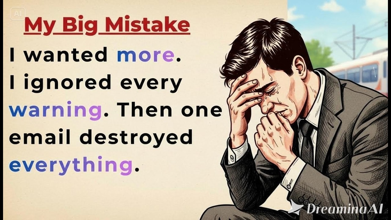 Learn English through Stories Level 3 🔥 My Big Mistake | English Listening Practice