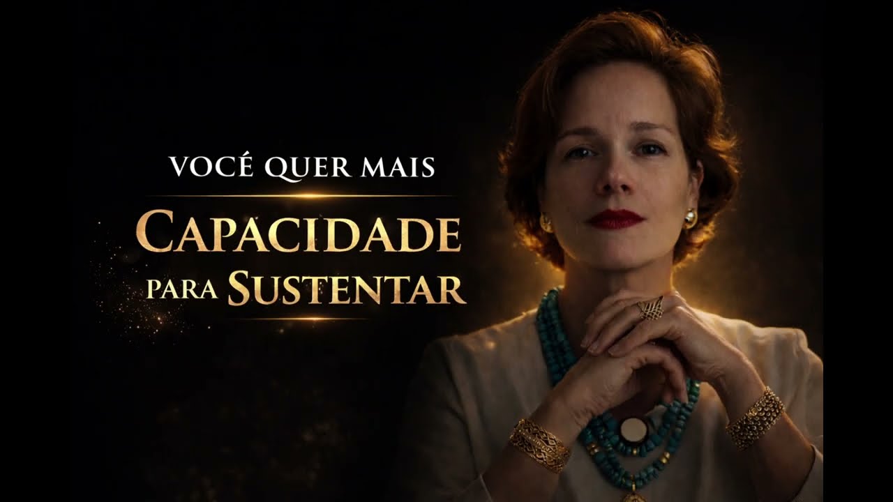 Você não quer mais. Você quer capacidade de sustentar o que você já é.