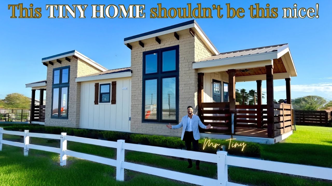 Wait until you see the inside of this TINY HOME!