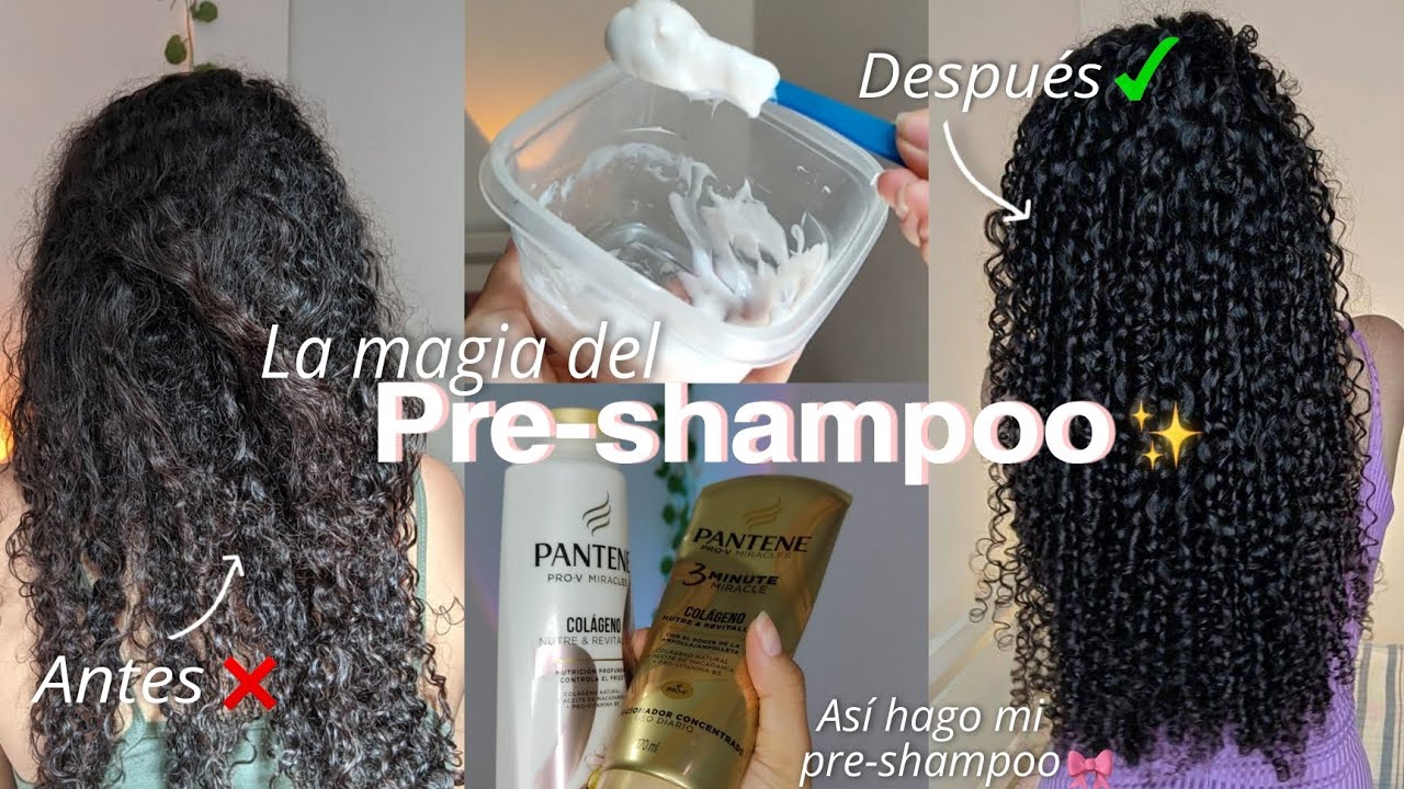 REPARA tu CABELLO con PRE-SHAMPOO ✨ FÁCIL, solo 2 PASOS 💕