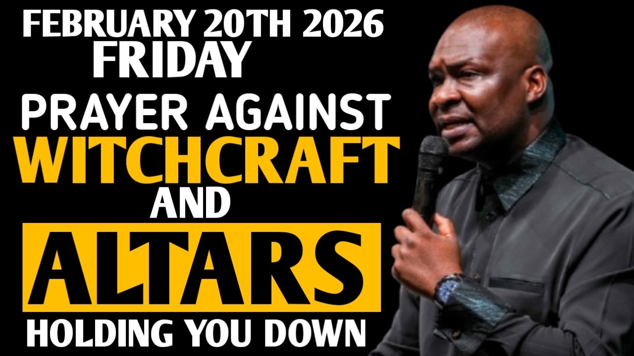 {Friday, February 20th 2026} Destroy Altars Stagnation & spirit of delay | Apostle Joshua Selman