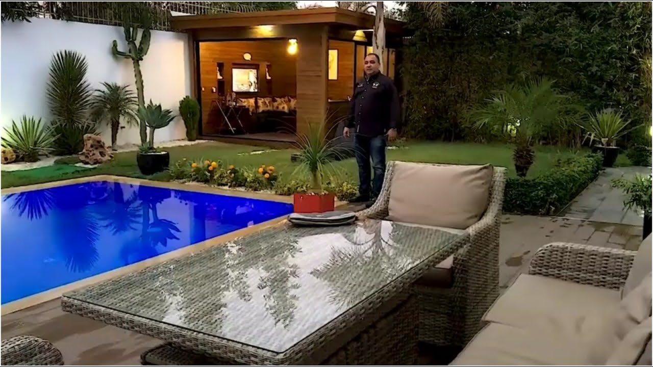 اللي ماشرى يتنزه😂 تعالوا نساريكم في هاذ الفيلا بالمسبح🏊‍♂️ كتحمق نخضروا العوينات وناخذوا أفكار