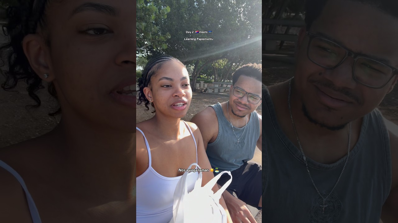 Day 2: SXM meets Curaçao 🇸🇽🤍🇨🇼 How was day 2? Rate her pronunciation 1-10 in the comments! 🤍