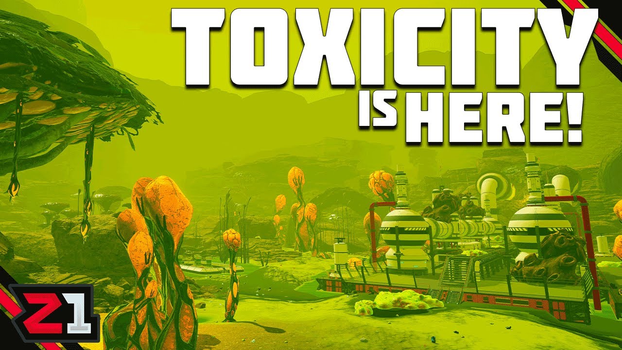 Cleaning And Restoring The TOXIC Wasteland Of An Unknown Planet ! Planet Crafter Toxicty DLC