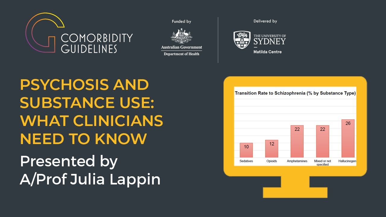 Psychosis and Substance Use: What Clinicians Need To Know