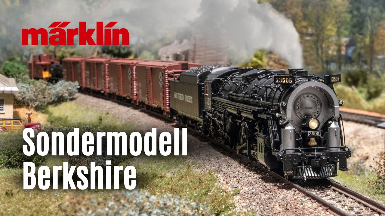 Sondermodell Berkshire | #Märklin Dampflokomotive