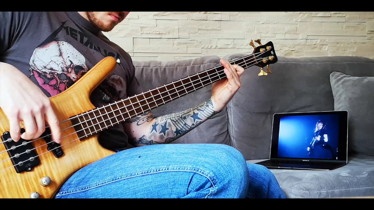 Metallica - Sad but true bass cover