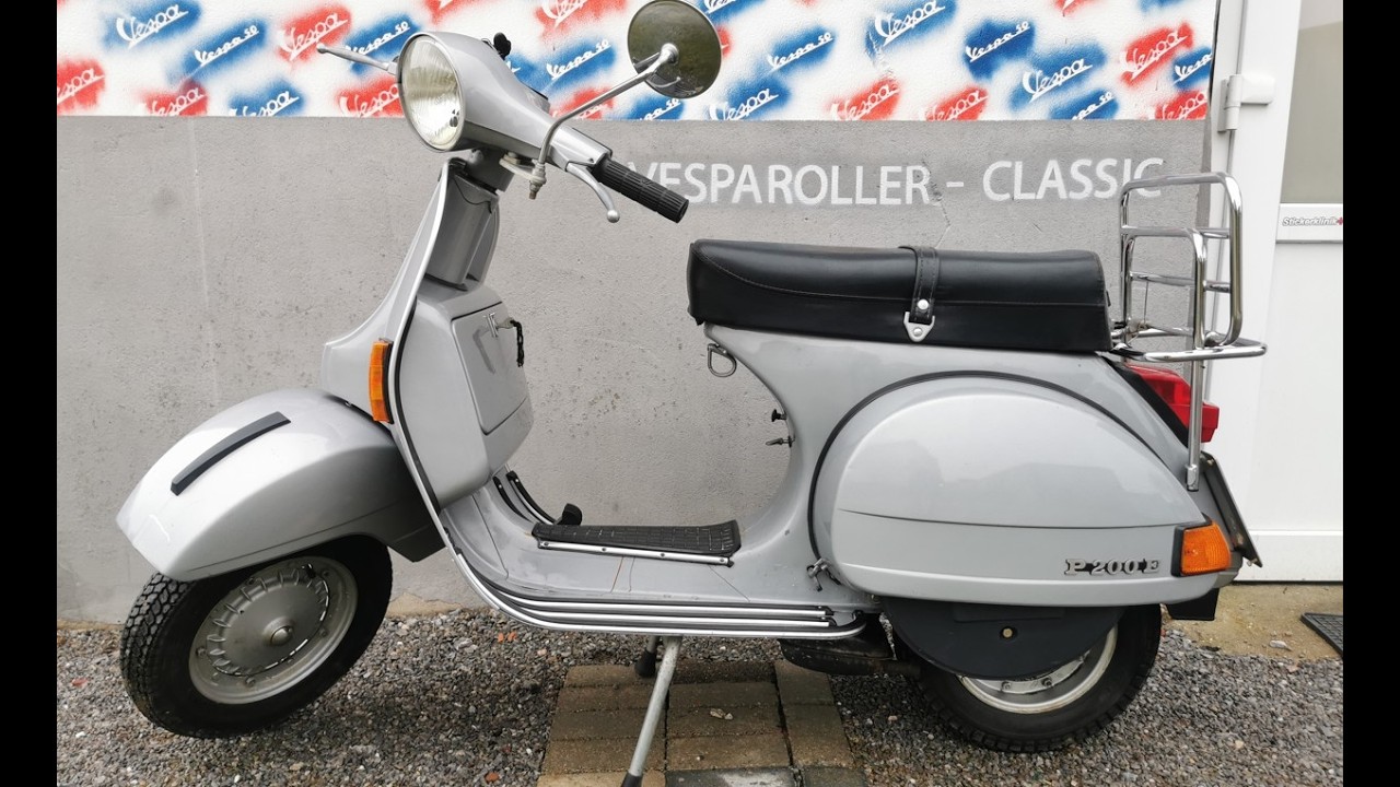 Vespa P200E von 1979 - VSX1T - über 40 Jahre Standzeit - Sammlerzustand - Erste Serie -